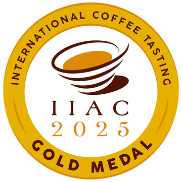 IIAC International Coffee Tasting 2025 Gold Medal 金牌標章
