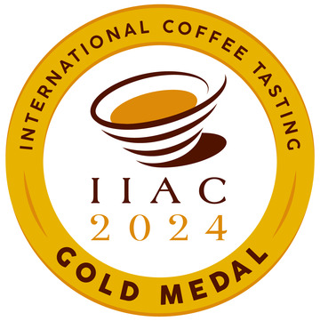 IIAC International Coffee Tasting 2024 Gold Medal 金牌標章
