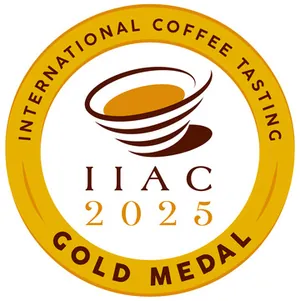 IIAC International Coffee Tasting 2025 Gold Medal 金牌標章