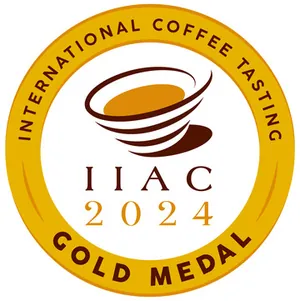 IIAC International Coffee Tasting 2024 Gold Medal 金牌標章