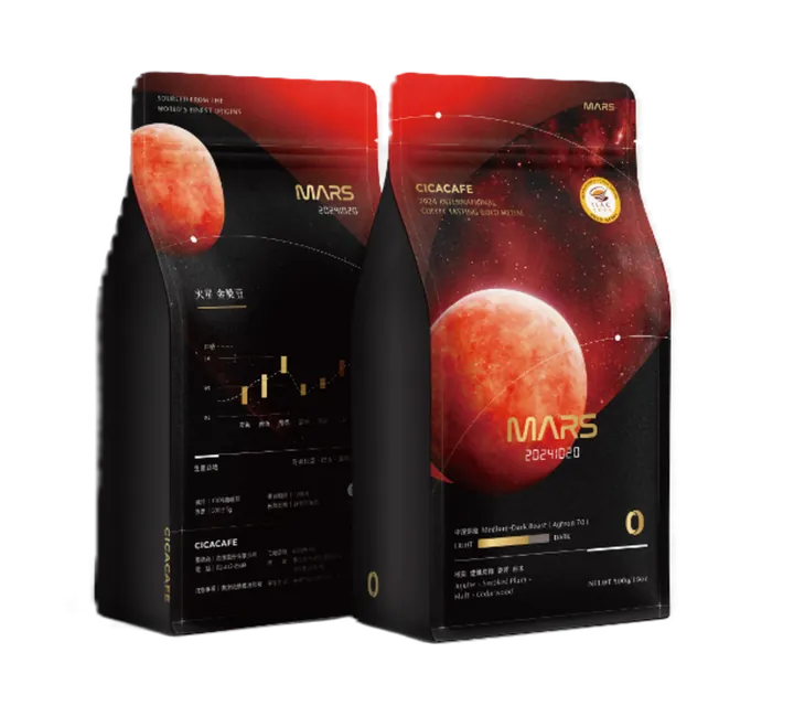 火星 MARS 金獎咖啡豆包裝